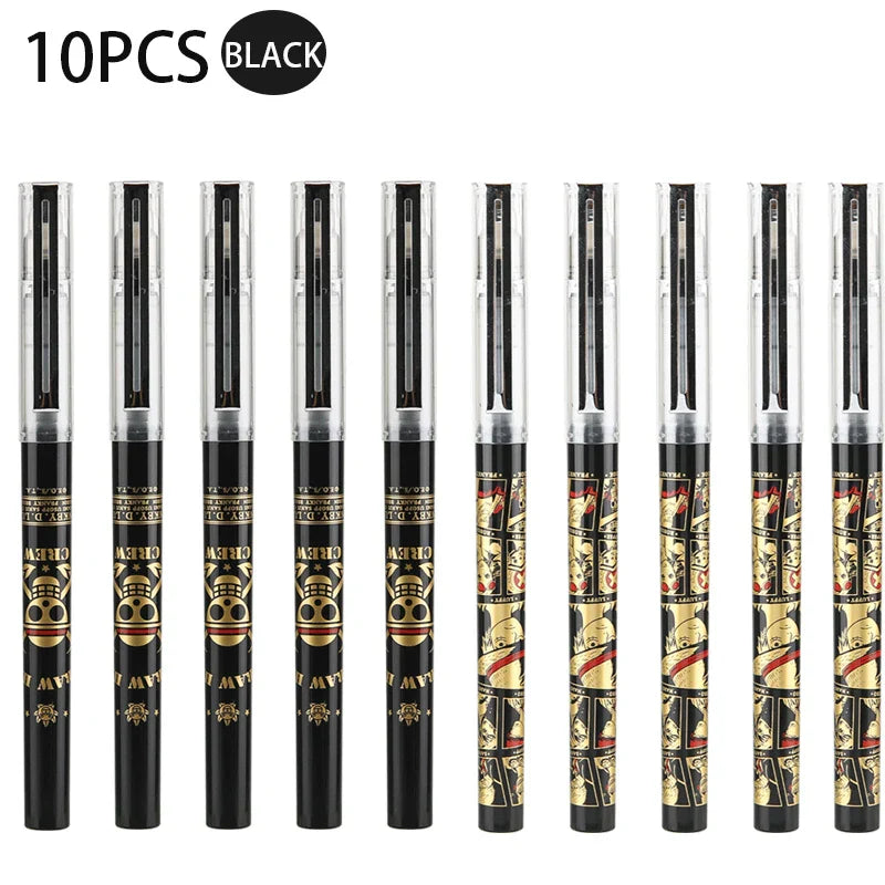 M&G Straight Liquid Signature Pen Black Red