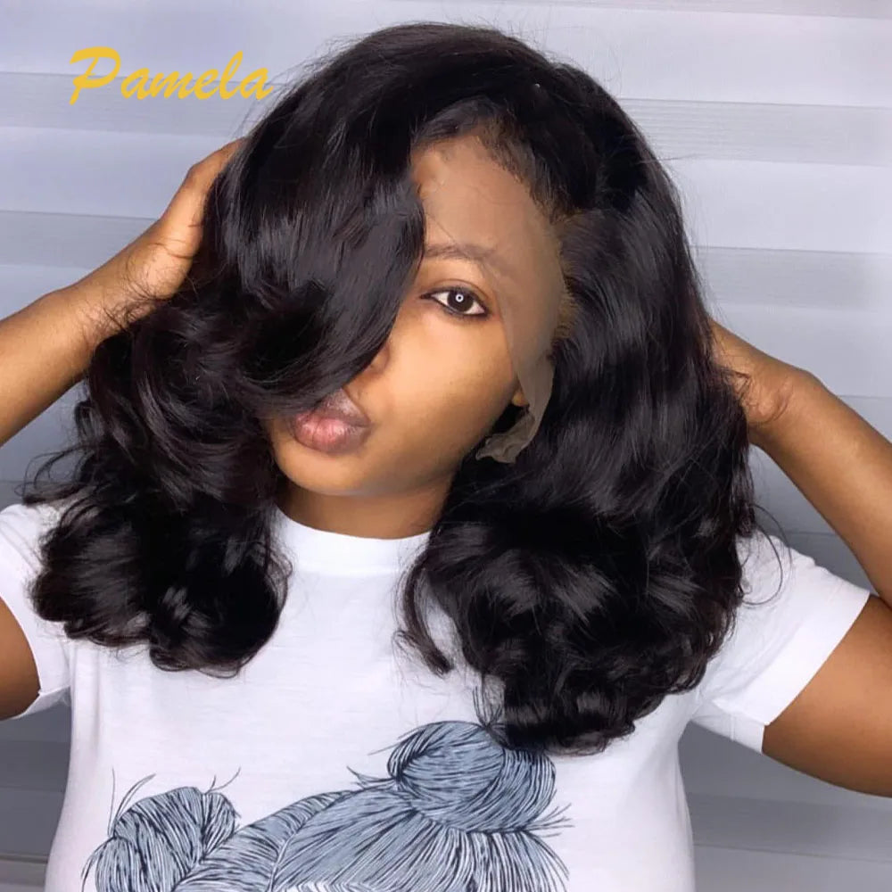 Super Double Drawn Glueless Wig Human Hair Ready
