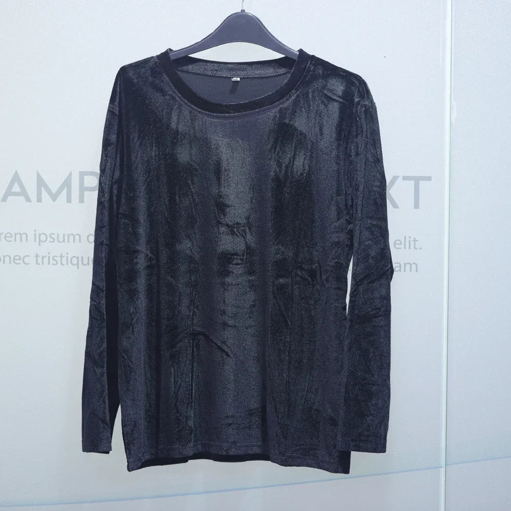 Spring Long Sleeve Loose Early Autumn T-Shirt Women