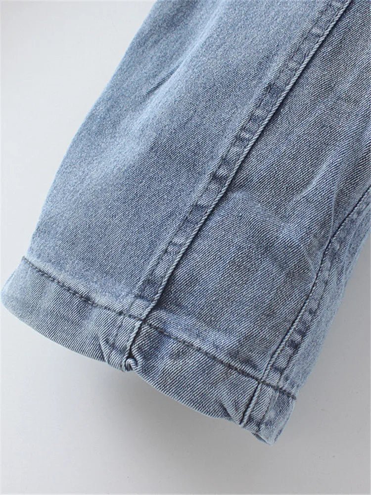 Women' Jeans Elastic High Waist Stretch Spring Summer