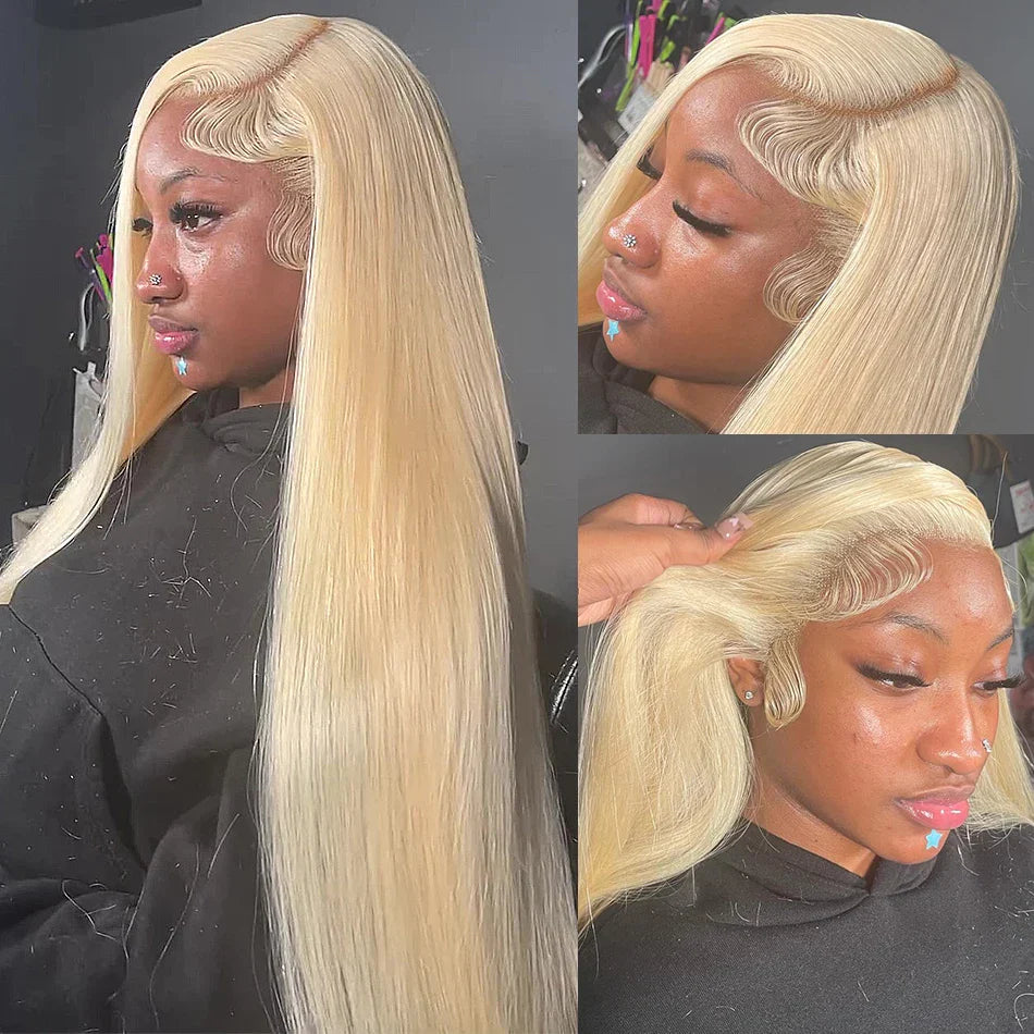 Rosabeauty X Straight Hd Honey Blonde Lace Front
