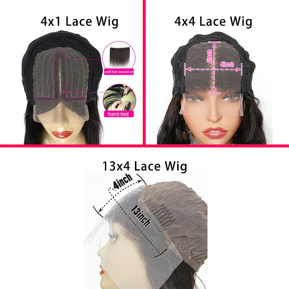 Lace Frontal Wig Human Hair Water Wave
