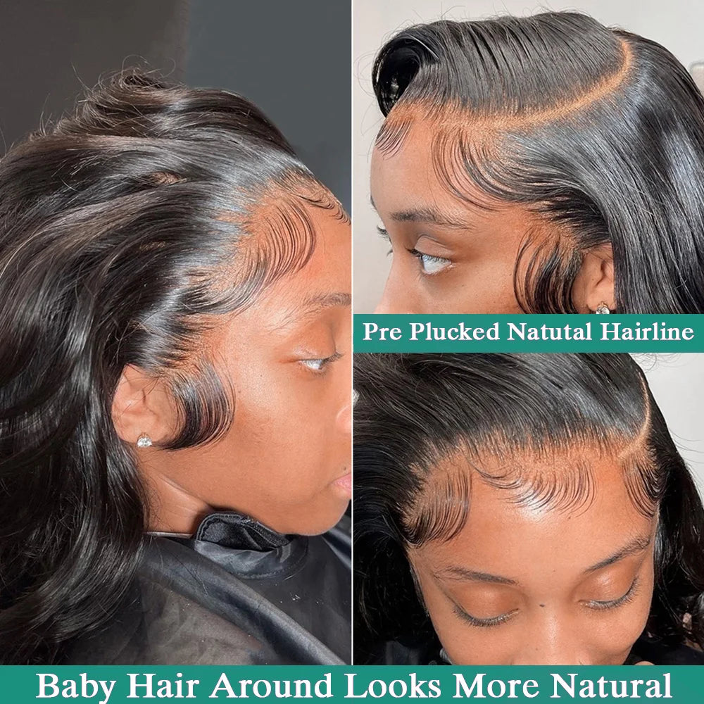 Hd Transparent Lace Frontal Wig 13X6 Body Wave