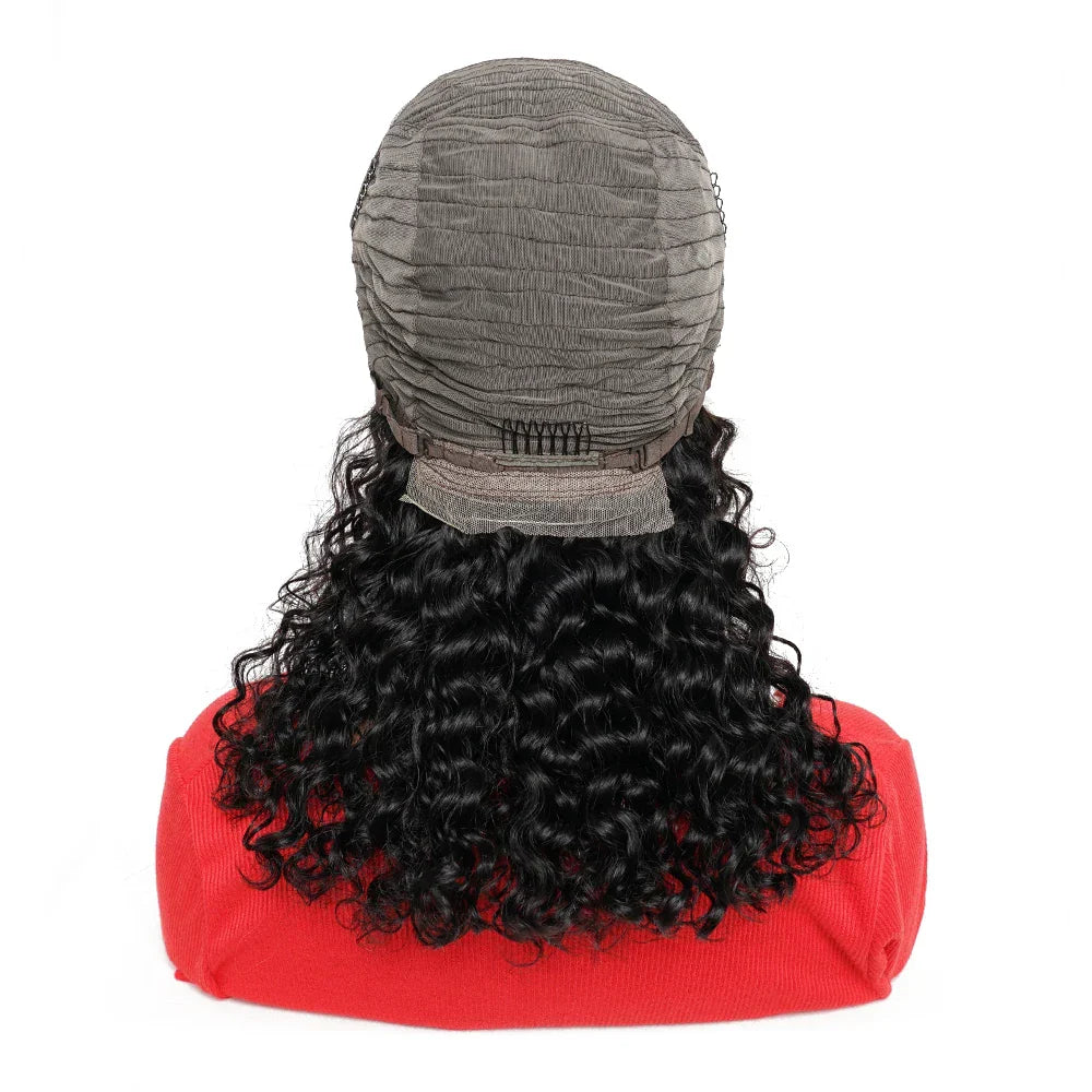 Lace Frontal Wig Human Hair Water Wave