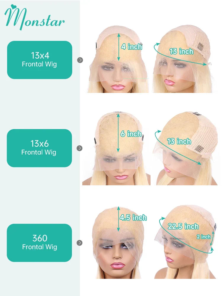 Honey Blonde Color Lace Front Human