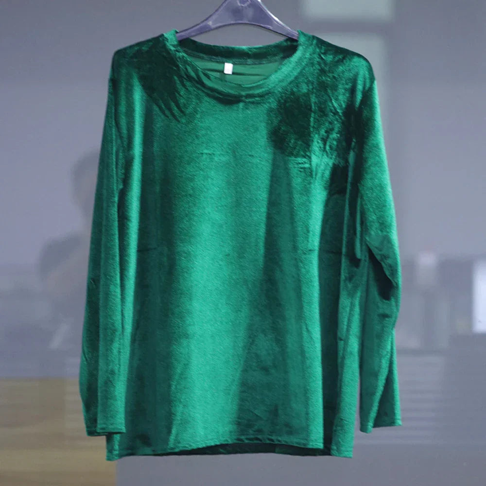 Spring Long Sleeve Loose Early Autumn T-Shirt Women