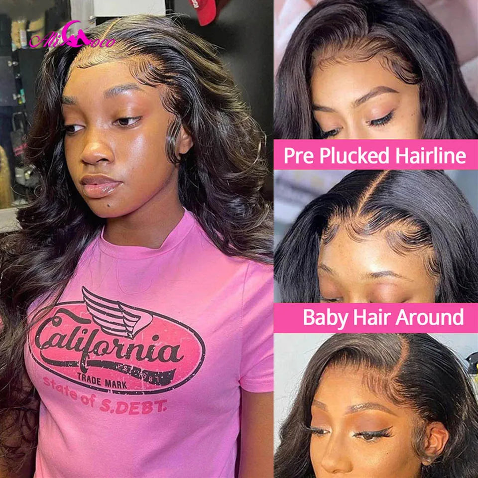 Blonde Highlight Wig Human Hair Body