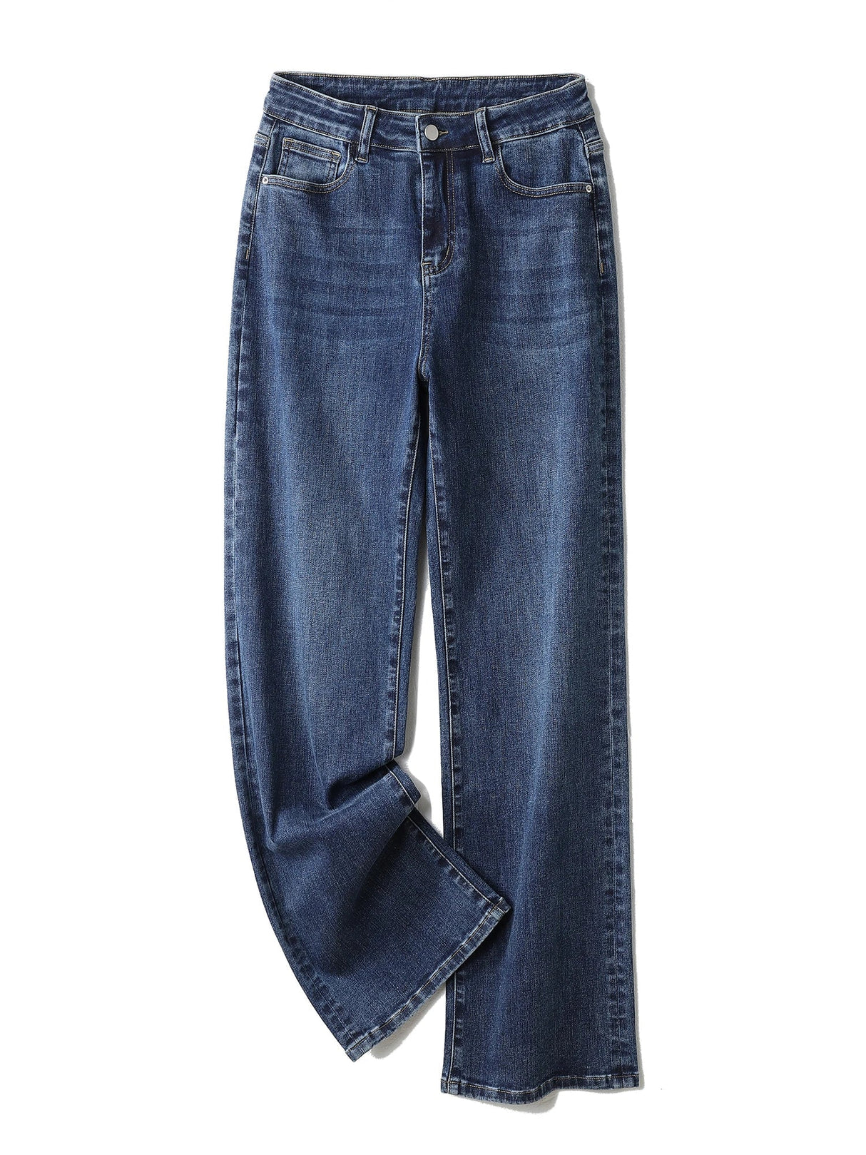 Wide Leg Jeans For Women Stretchy High Waist