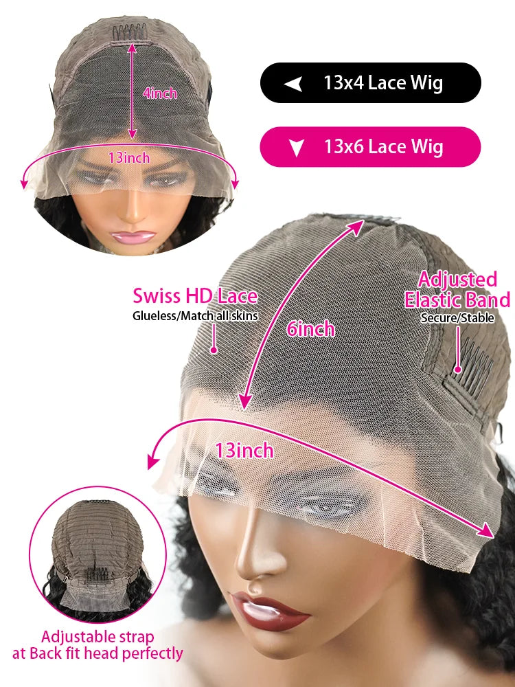 Transparent Hd Straight Lace Front Human