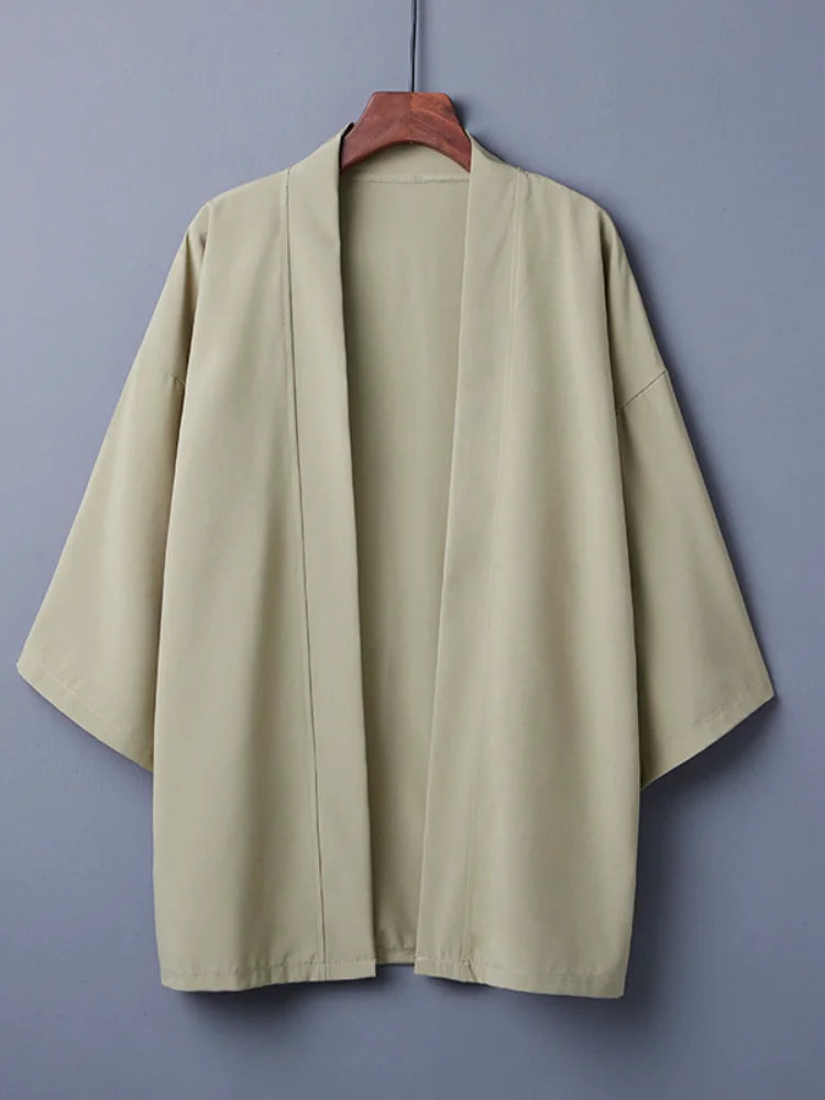 Loose Japanese Kimono - Unisex Harajuku Summer Beach Coat