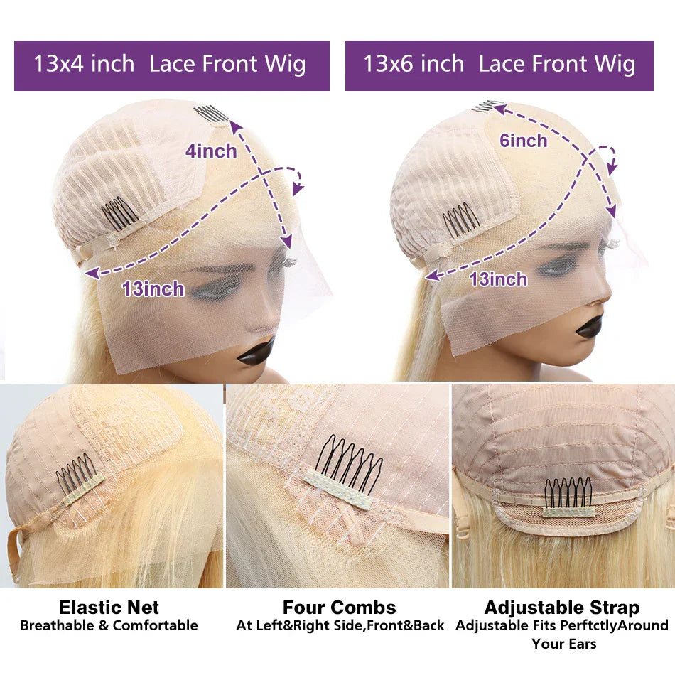 Wigirl Lace Frontal Wig X Honey Blonde Body
