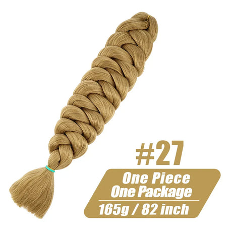Wigundle Jumbo Braids Crochet Hair Extensions Synthetic Braiding
