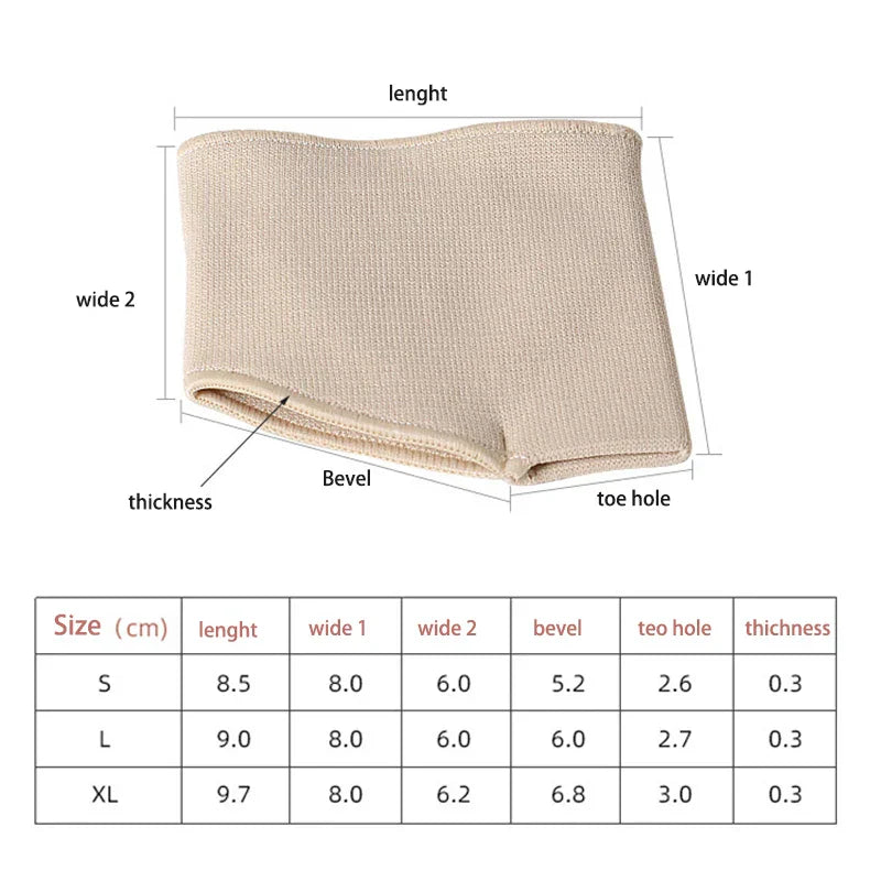 Metatarsal Sleeve Pad Anti-Slip With Gel Pad Ball