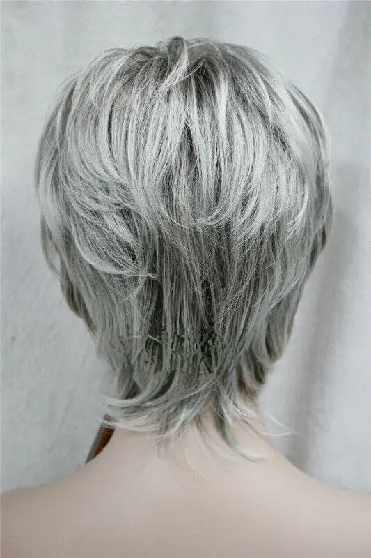 Color Ladies Straight Women Short Brown Blonde Grey