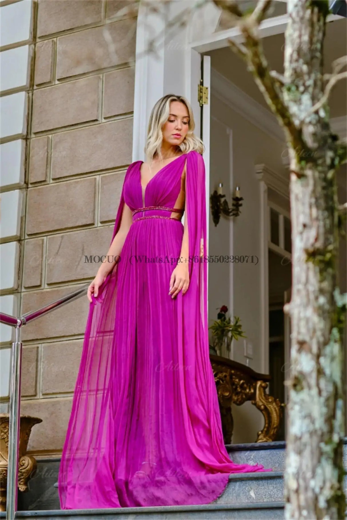 Rose Red Bespoke Occasion Dresses For Women Party