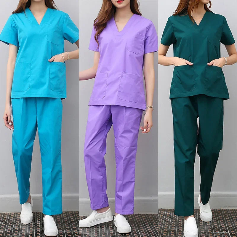 Viaoli High Quality New Scrubs Uniform Suit Beauty