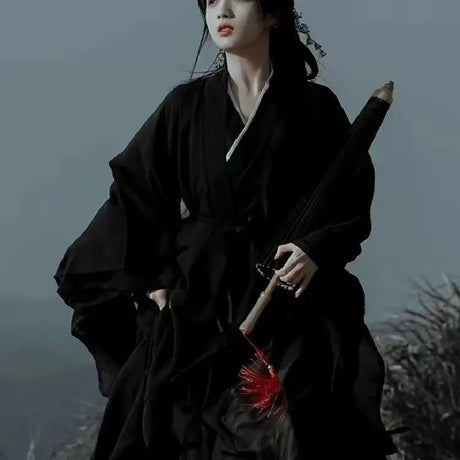 White Hanfu Dress Women Ancient Chinese Hanfu Female