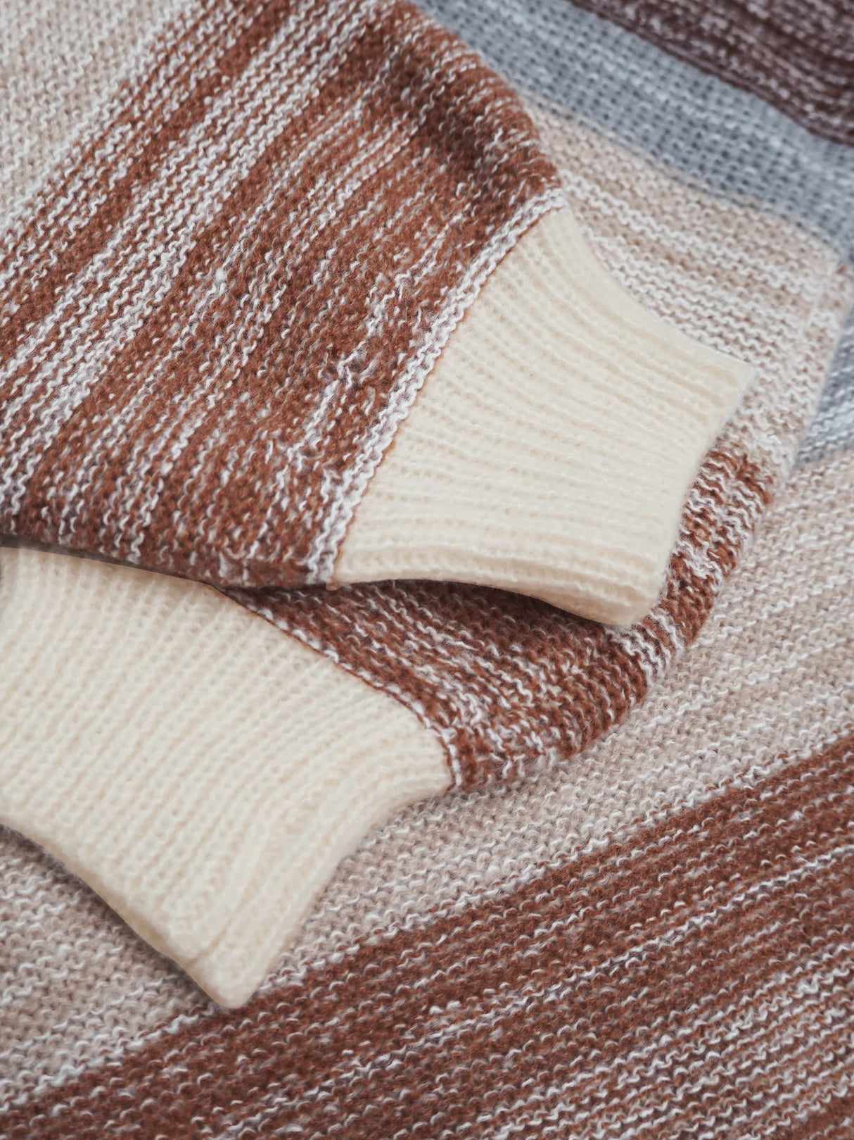 New Casual Sweater, Women' Colorblock Long Sleeve Round