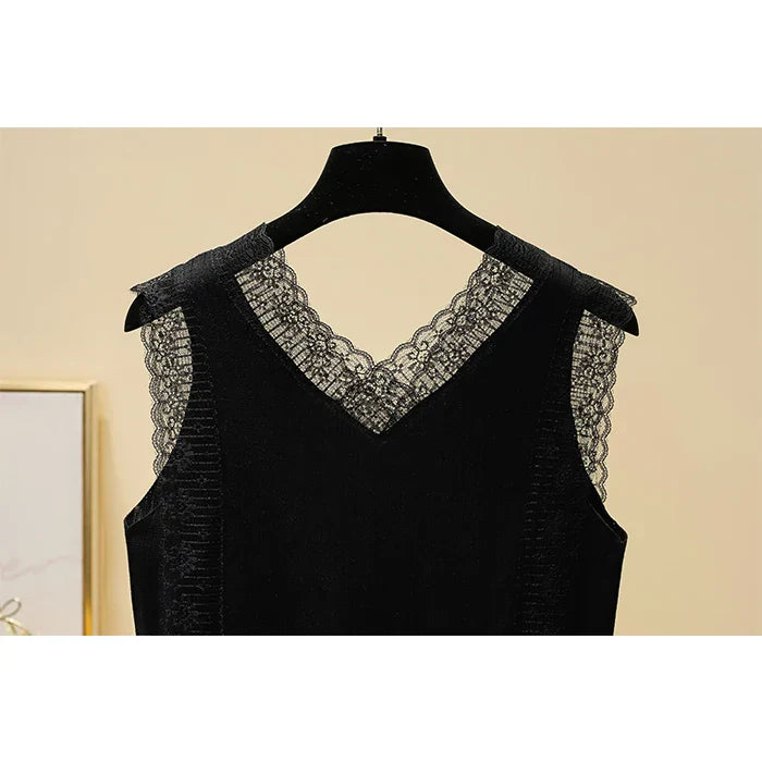 Women Knitted Vest Top New Summer