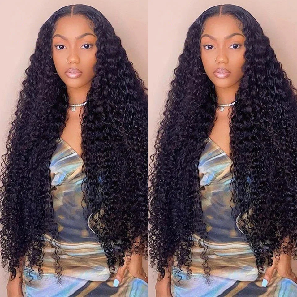 Hd Transparent Lace Front Human Hair Wigs