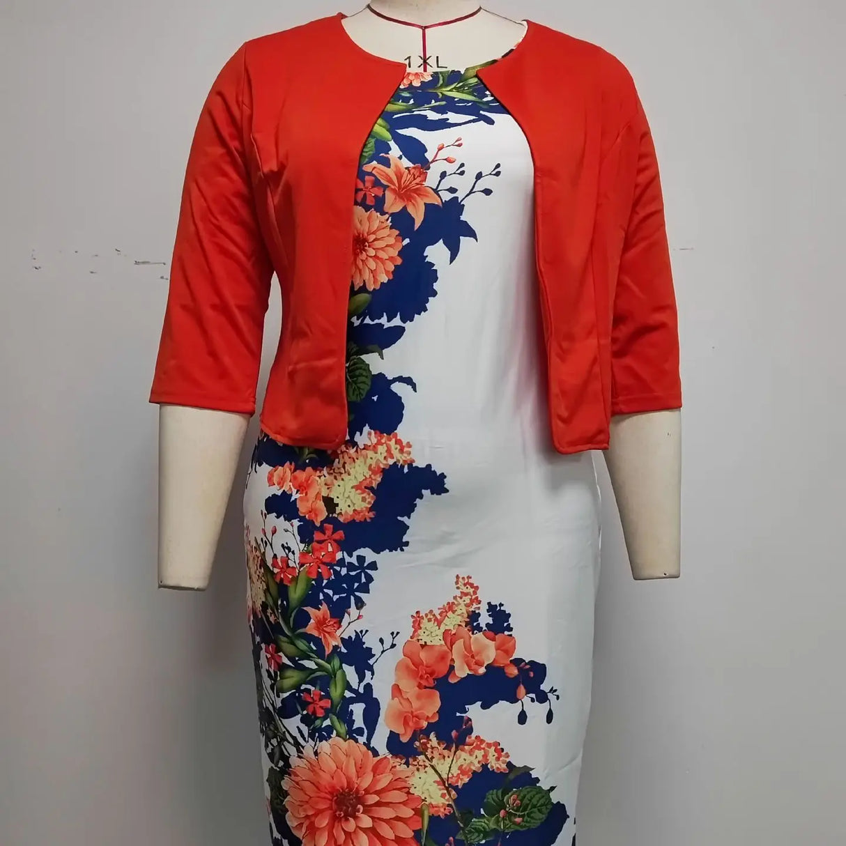 Piece Sets African Dresses For Women Bodycon Coat