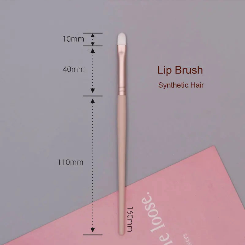 White Goat Hair Makeup Brushes Powder