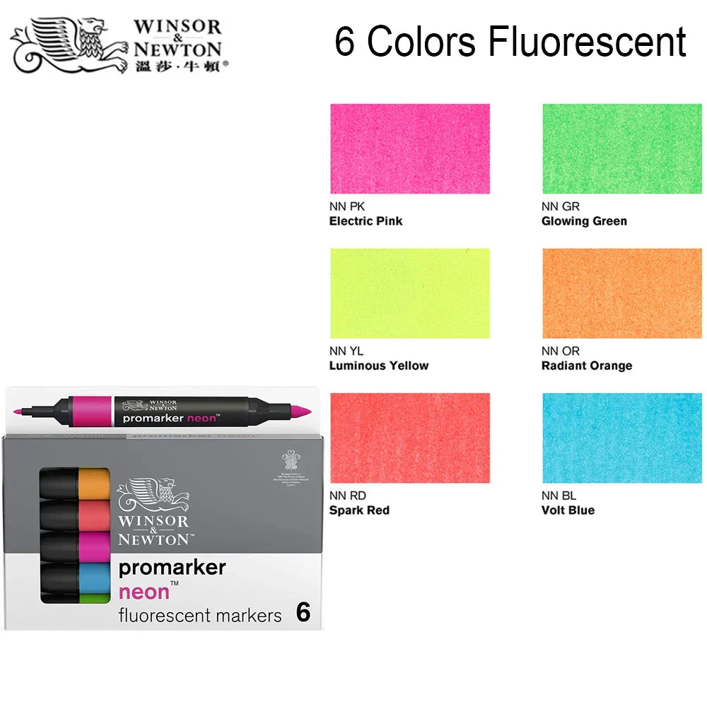 Winsor&Newton Colors Promarkers Alcohol Base Ink Twin