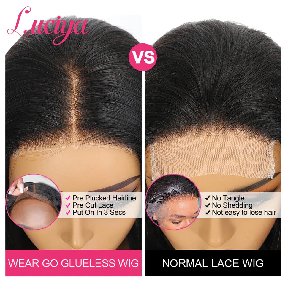 Wear And Go Glueless Wigs Pre Cut No