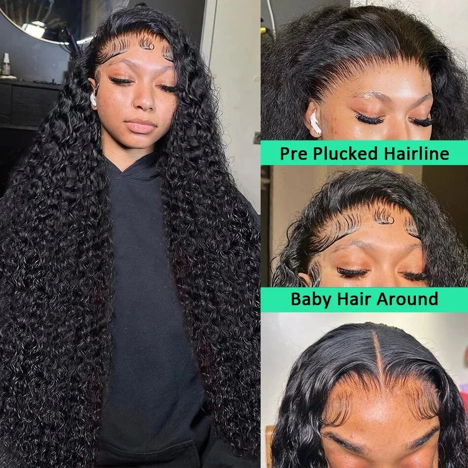 Hd Lace Wig 13X6 Human Hair Curly Wig