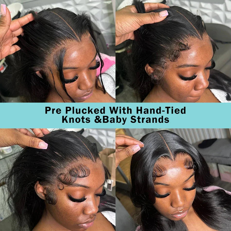 Body Wave Hd Transparent Lace Front Human