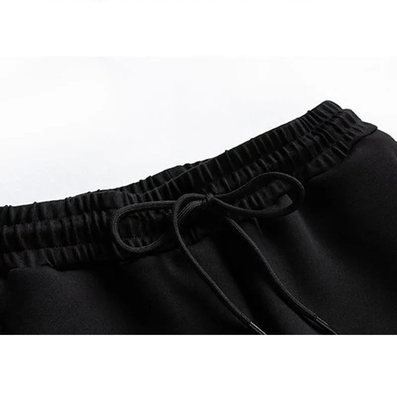 Spring Autumn Fashion Solid Color Trousers Women Korean