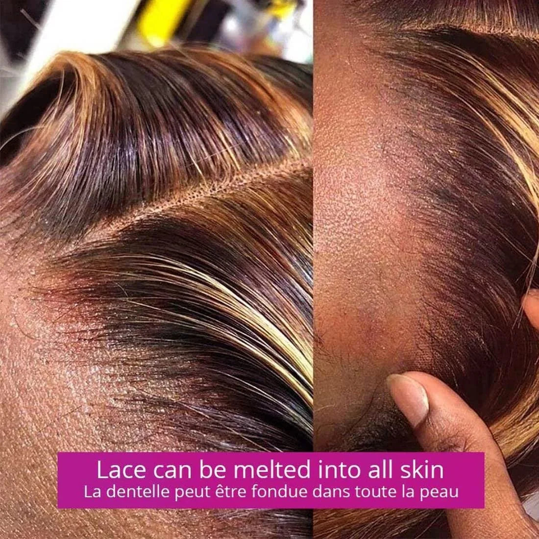 Highlight Wig 13X4 Hd Lace Frontal Wig Human