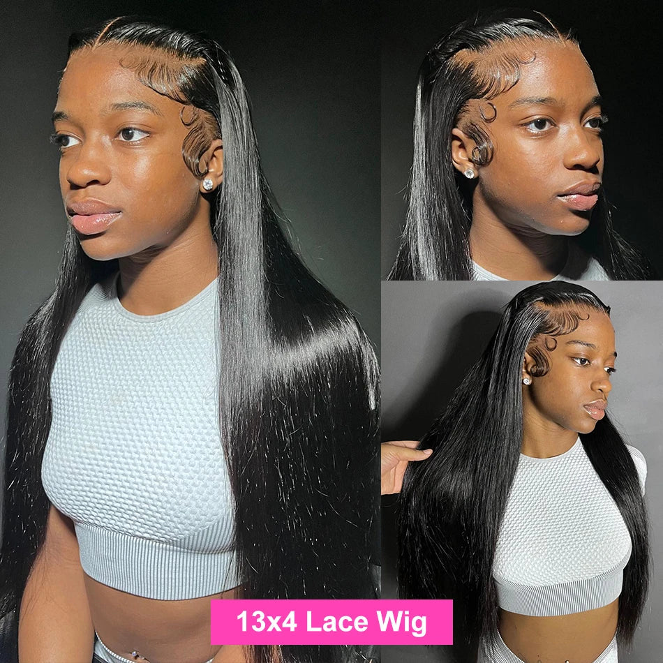 Luvin Hd Transparent Straight 13X4 13X6 Lace Front