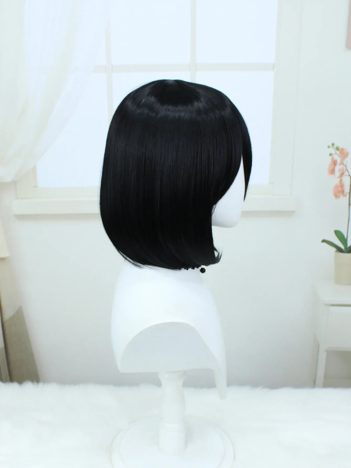 Short Inches Straight Synthetic Wig For Cosplay