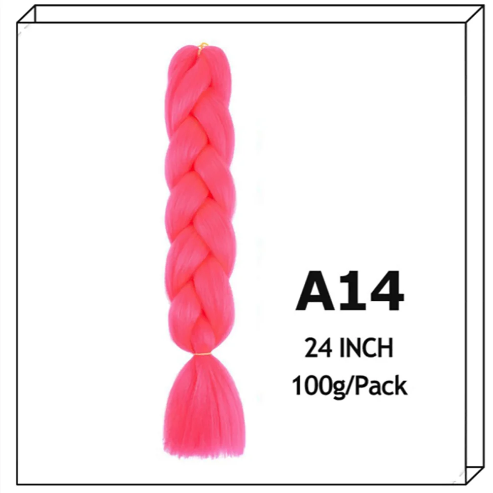 Synthetic Long Jumbo Ombre Braiding Hair For Women