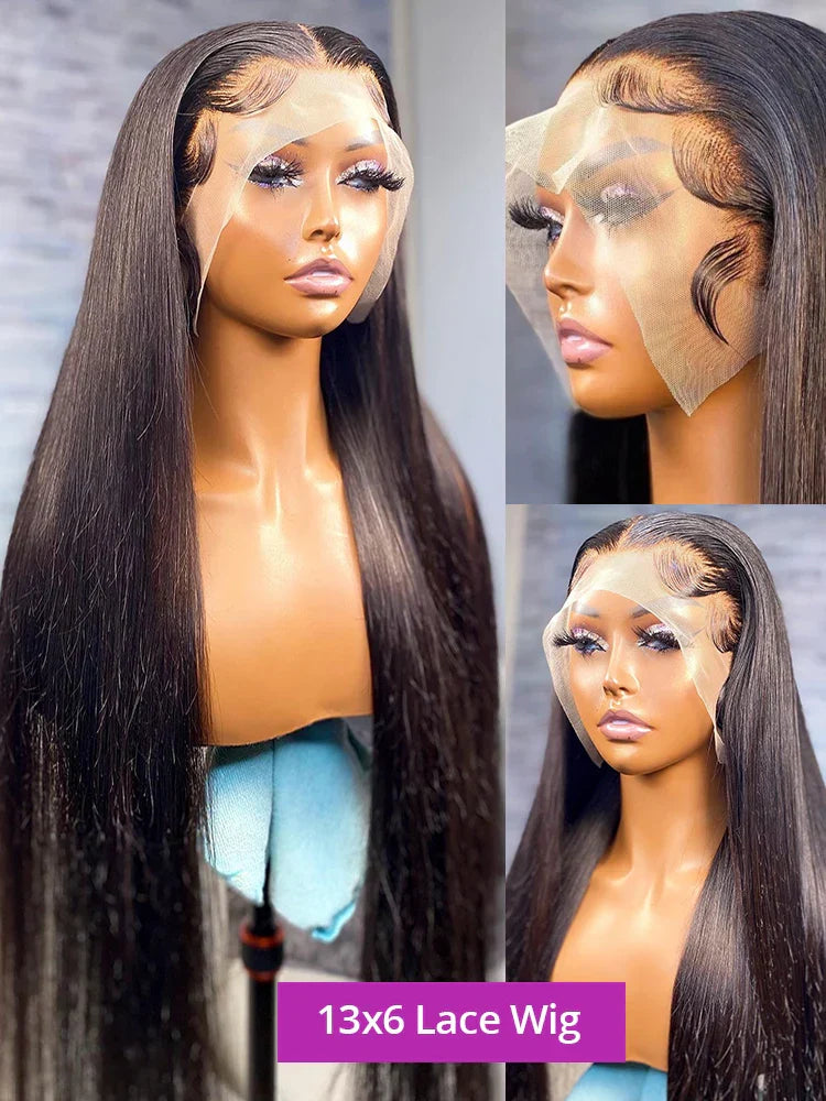 Inch Transparent 13X4 13X6 Hd Straight Lace Front