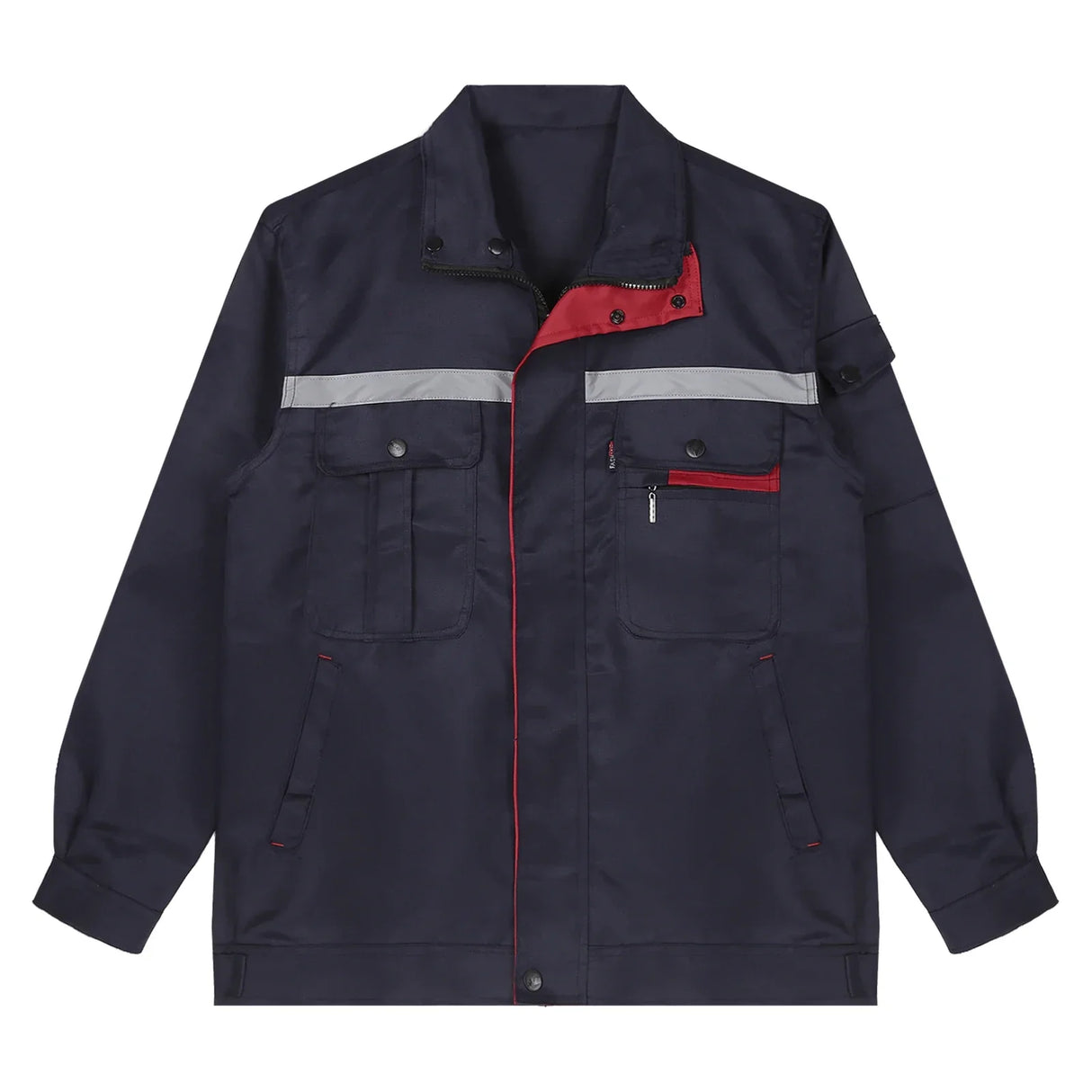 Mens Womens Work Jacket Long Sleeve Worker Uniform