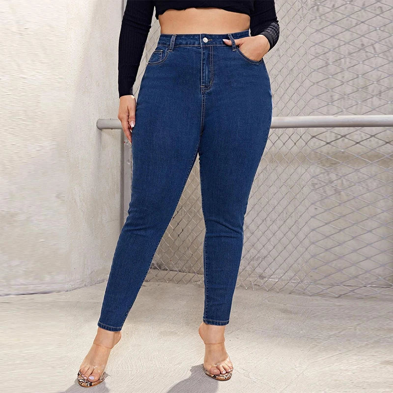 Skinny Jeans For Women High Waist Stretch Denim