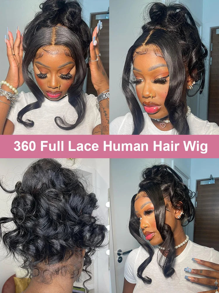 Hd Transparent Lace Front Human Hair