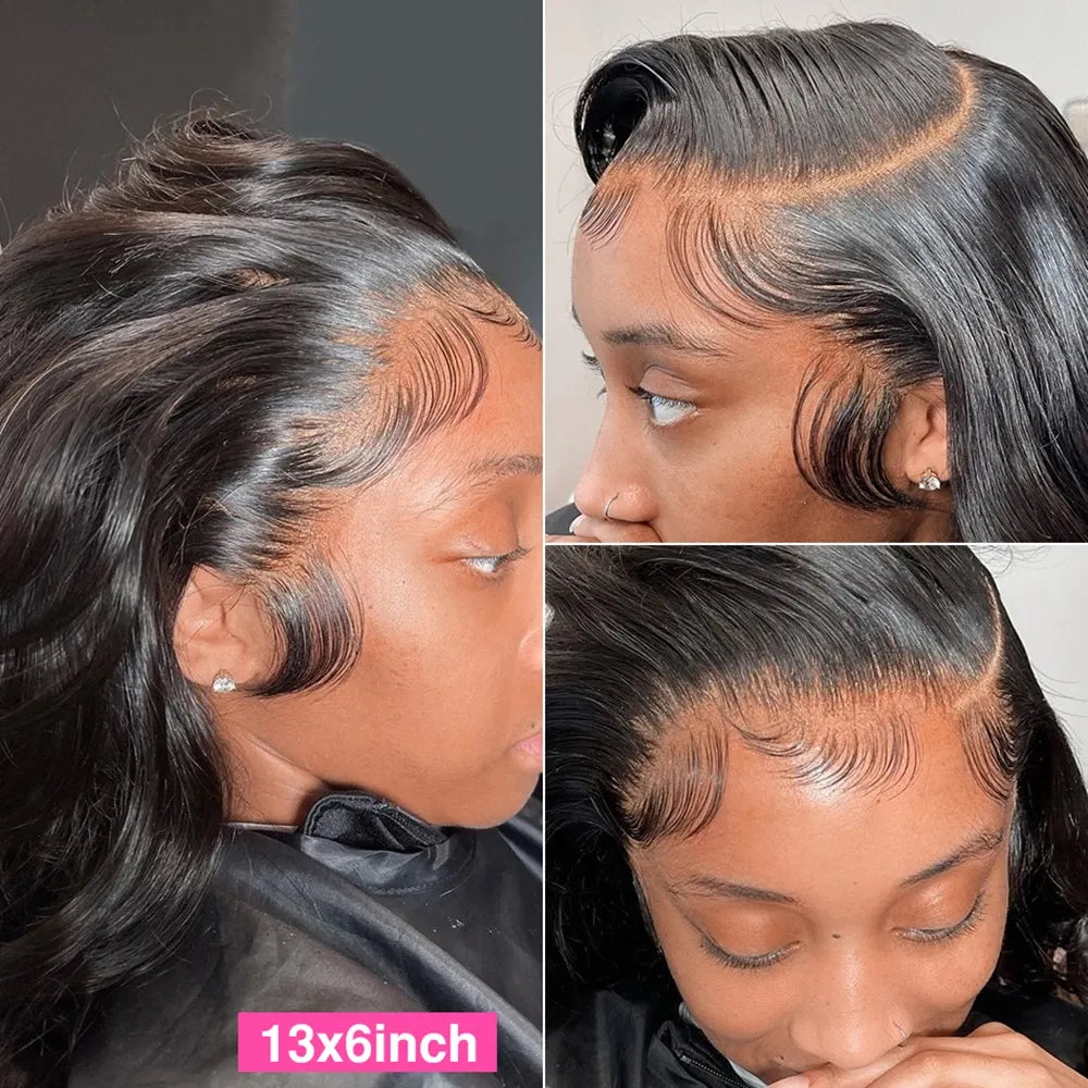 Hd Transparent X Lace Front Human Hair Wigs