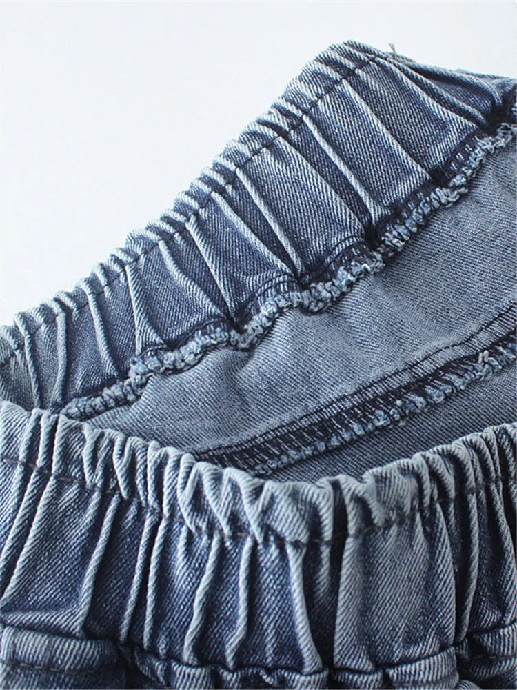 Women' Jeans Elastic High Waist Stretch Spring Summer