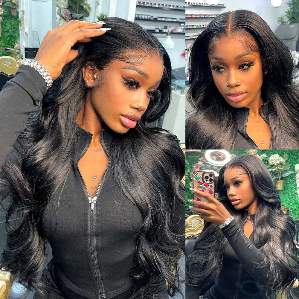 Glueless Wigs Human Hair Lace Frontal Wig Brazilian