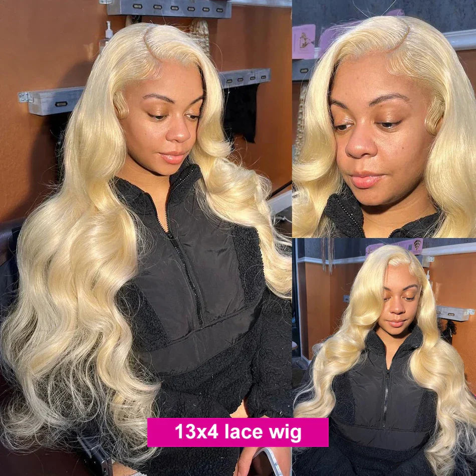Luvin Brazilian Honey Blonde Color 13X6 Lace Front