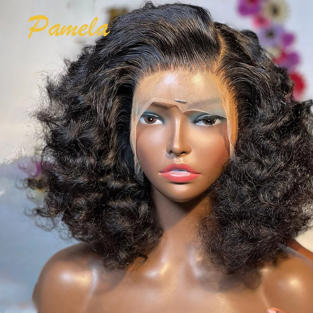 Super Double Drawn Glueless Wig Human Hair Ready