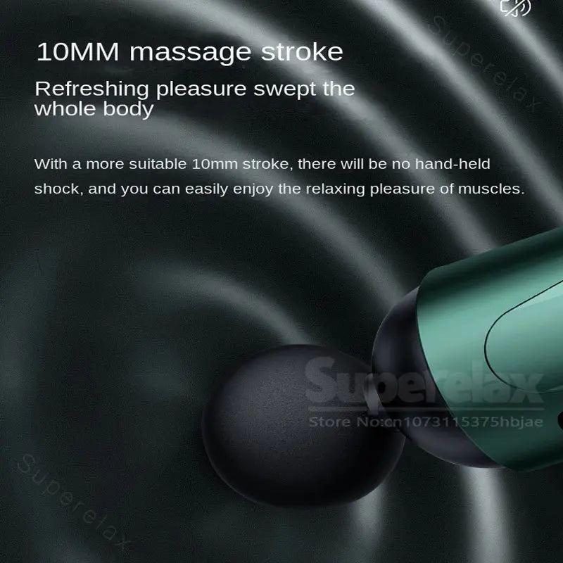 Massag Gun Fascia Speed Waist Pain Relief