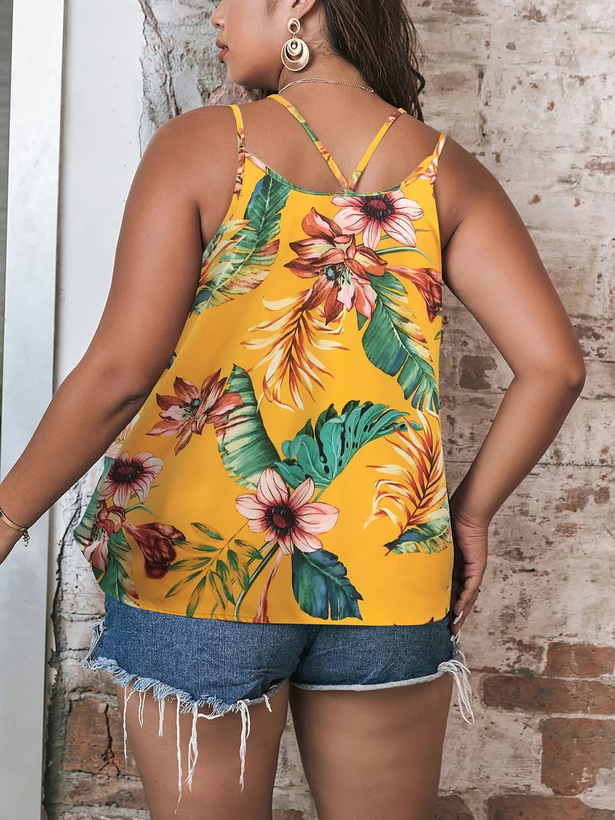 Finjani Women Cami Top All Over Print Tank