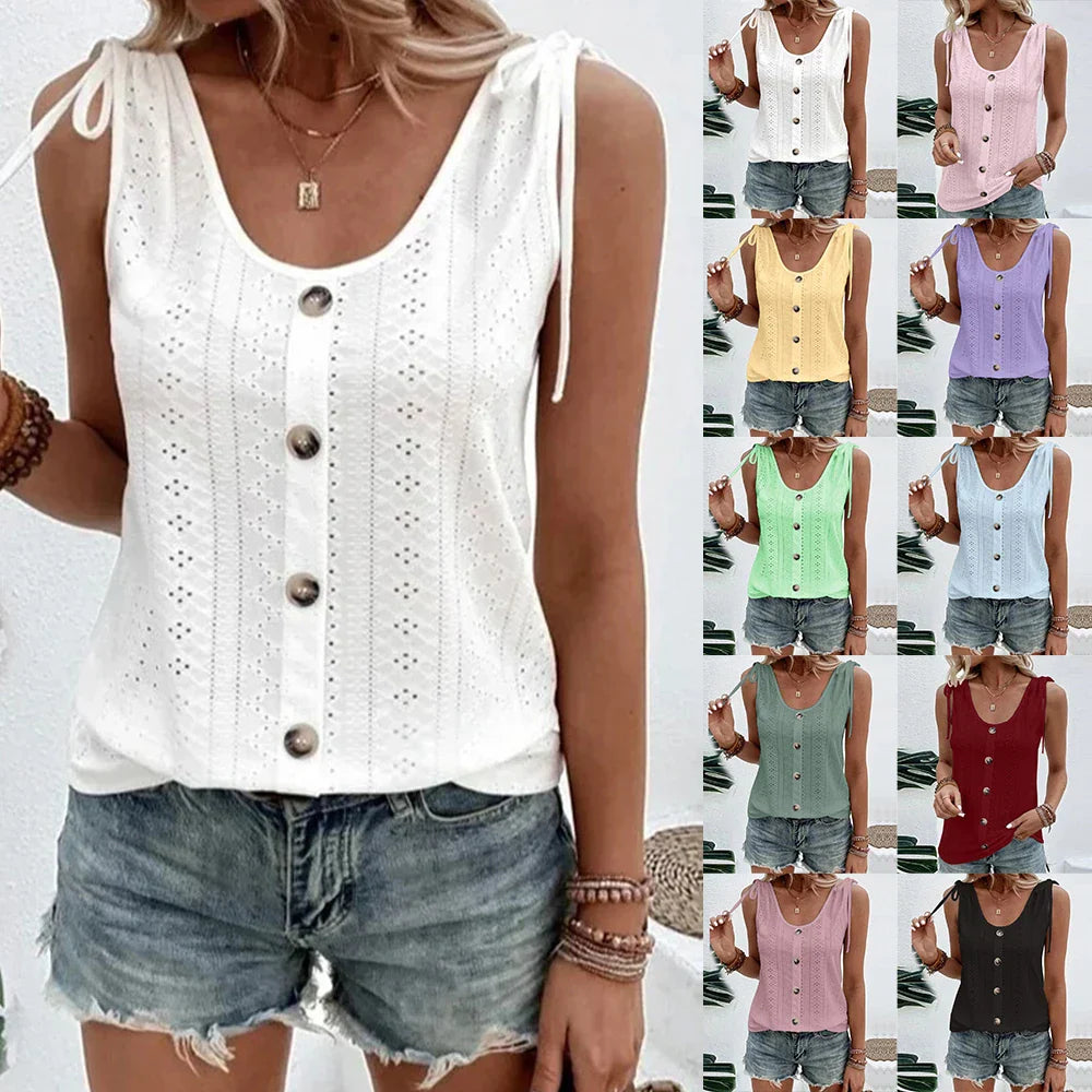 Oversized Women' Fashion Sleeveless Tank Vest Tops Ladies