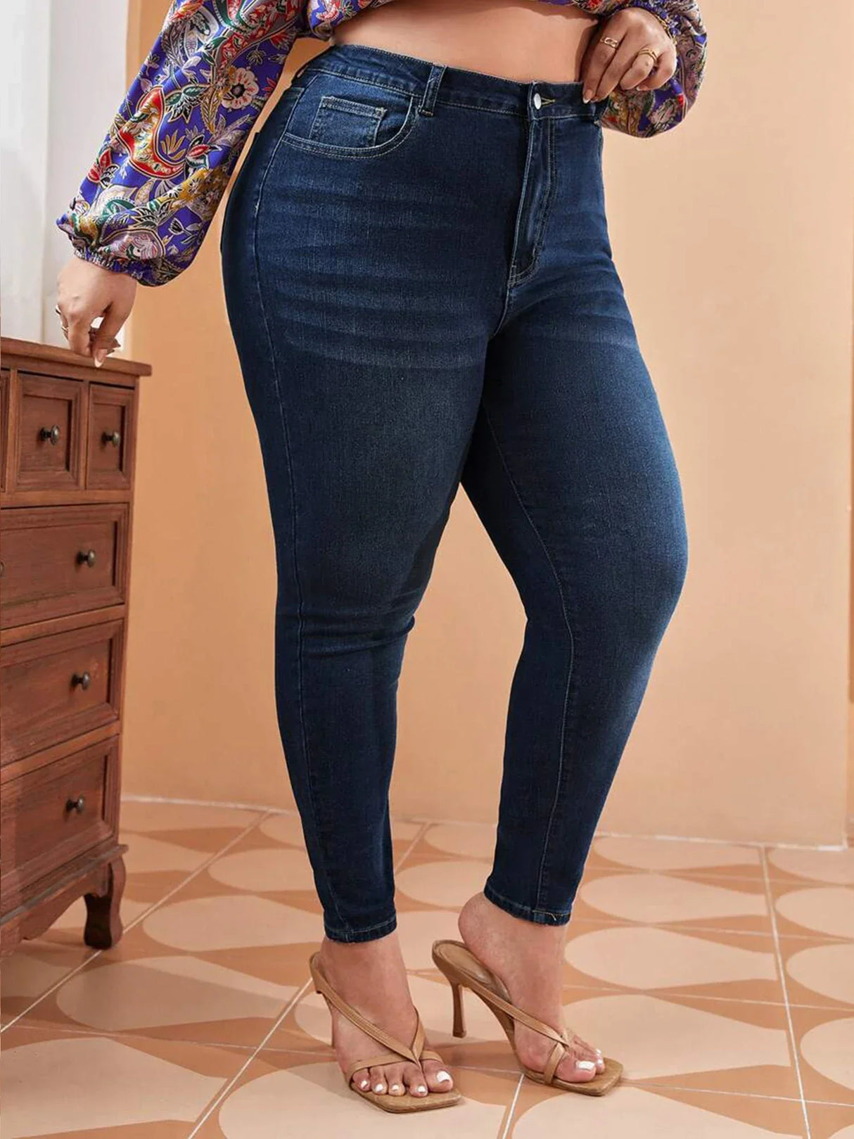 Skinny Jeans For Women High Waist Stretch Denim