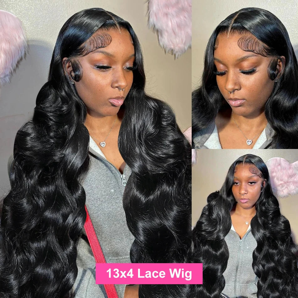 Density 13X6 13X4 Hd Transparent Body Wave Lace