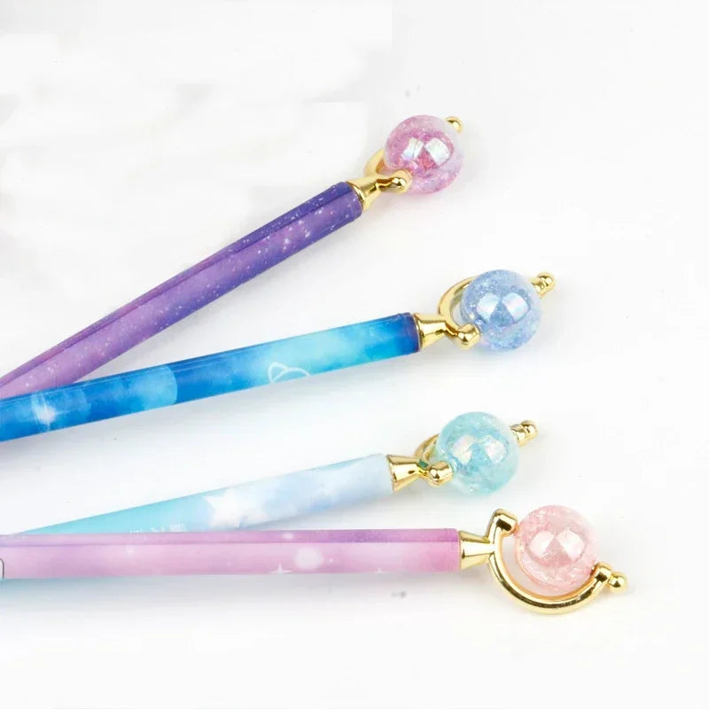 Creative Starry Sky Gel Pens Black